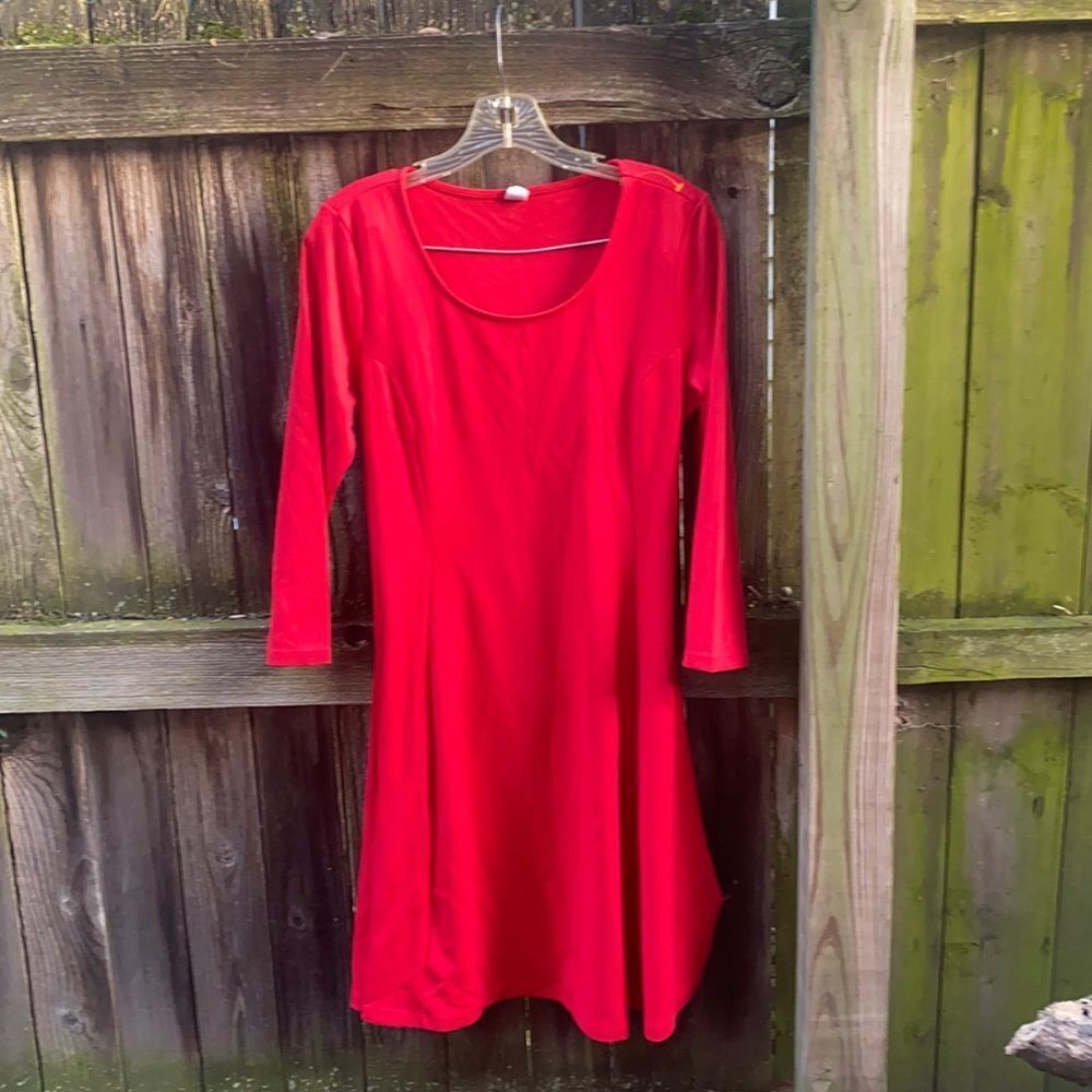 Old Navy red dress sz. M Tall